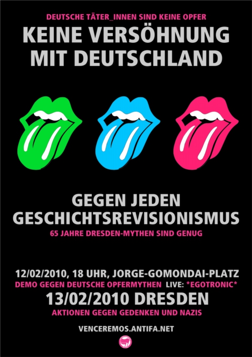 Venceremos-Plakat Dresden